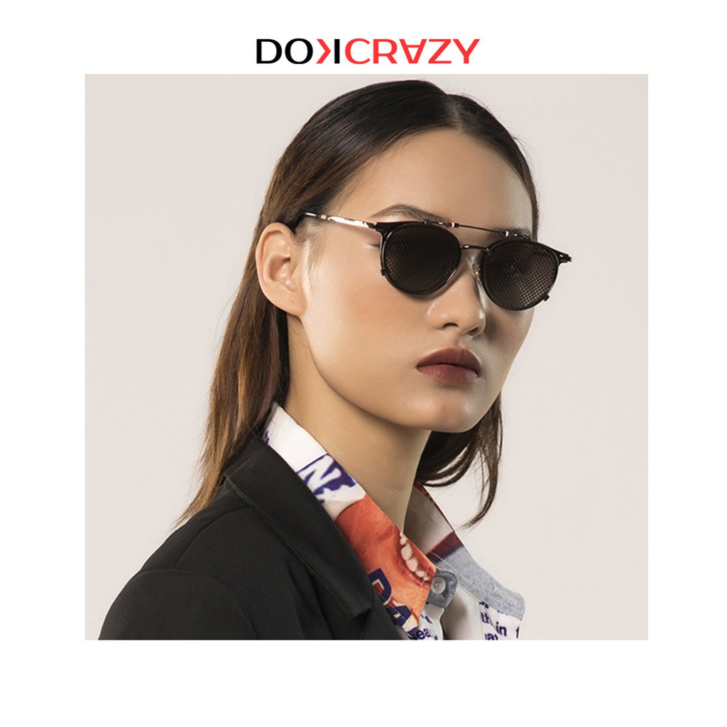 Kính mát  DOKCRAZY ASMA nắp gập chống UV400 độc dị hot trend hè 2022