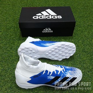 Giày Bóng Đá Predator 20.3 Trắng Cổ Cao, mẫu mới nhất