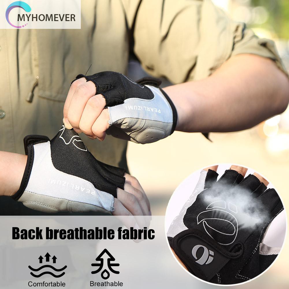 Găng Tay Hở Ngón Thoáng Khí Chống Trượt Cho Hoạt Động Ngoài Trời