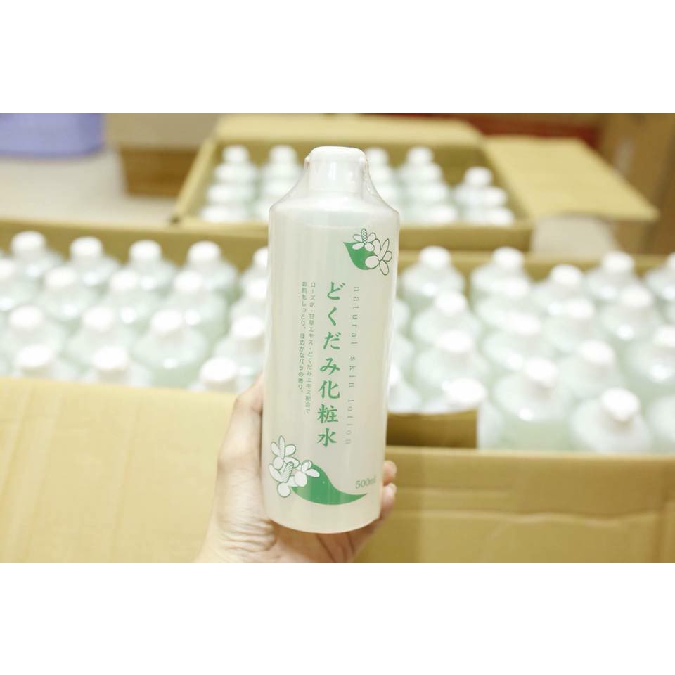 Nước hoa hồng lotion toner diếp cá giảm mụn Dokudami 500ml Nhật Bản | BigBuy360 - bigbuy360.vn