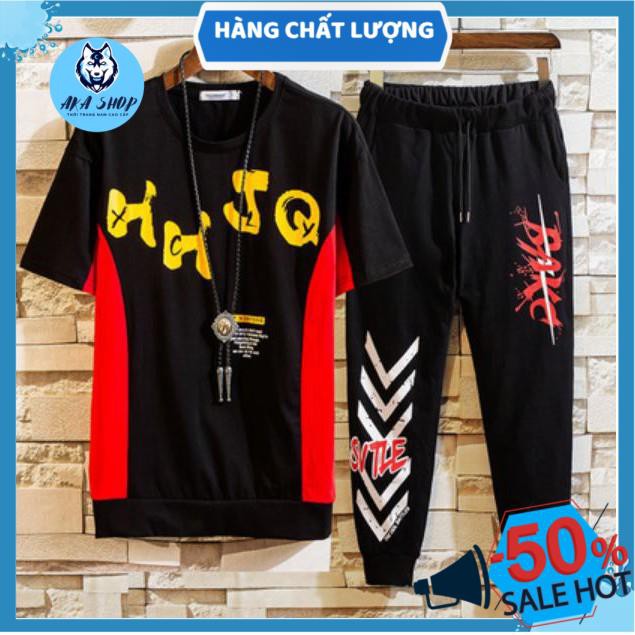 Đồ Bộ Quần Dài In Hình siêu hót Áo In chữ phong cách Siêu HOT [HÀNG CAO CẤP] | BigBuy360 - bigbuy360.vn