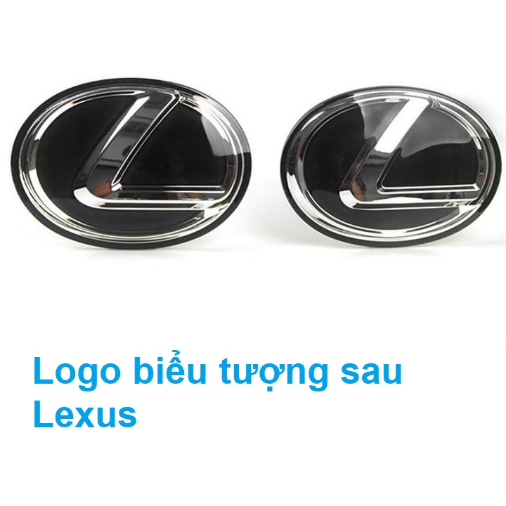 Logo biểu tượng sau xe Lexus đường kính 120MM, 110MM, 100MM - chất liệu nhựa PMMA phủ thủy tinh hữu cơ