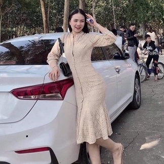 Váy đuôi cá xinh sang