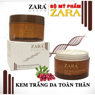 kem zara dưỡng trắng da toàn thân 120g dạng hũ