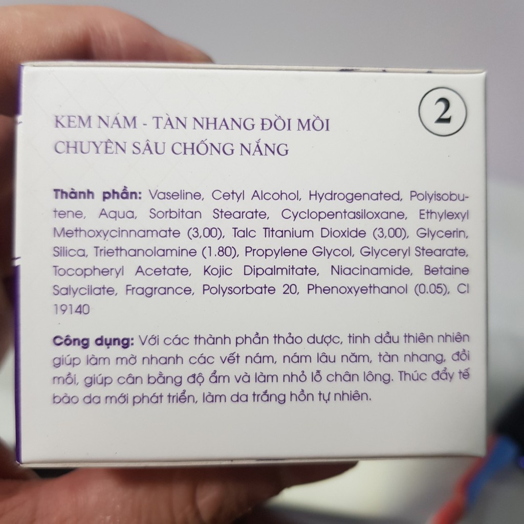 Kem nám-tàn nhang-đồi mồi- chuyên sâu chống nắng Hezen ( HZ) hũ 18g.Chợ mỹ phẩm Vũng Tàu | BigBuy360 - bigbuy360.vn