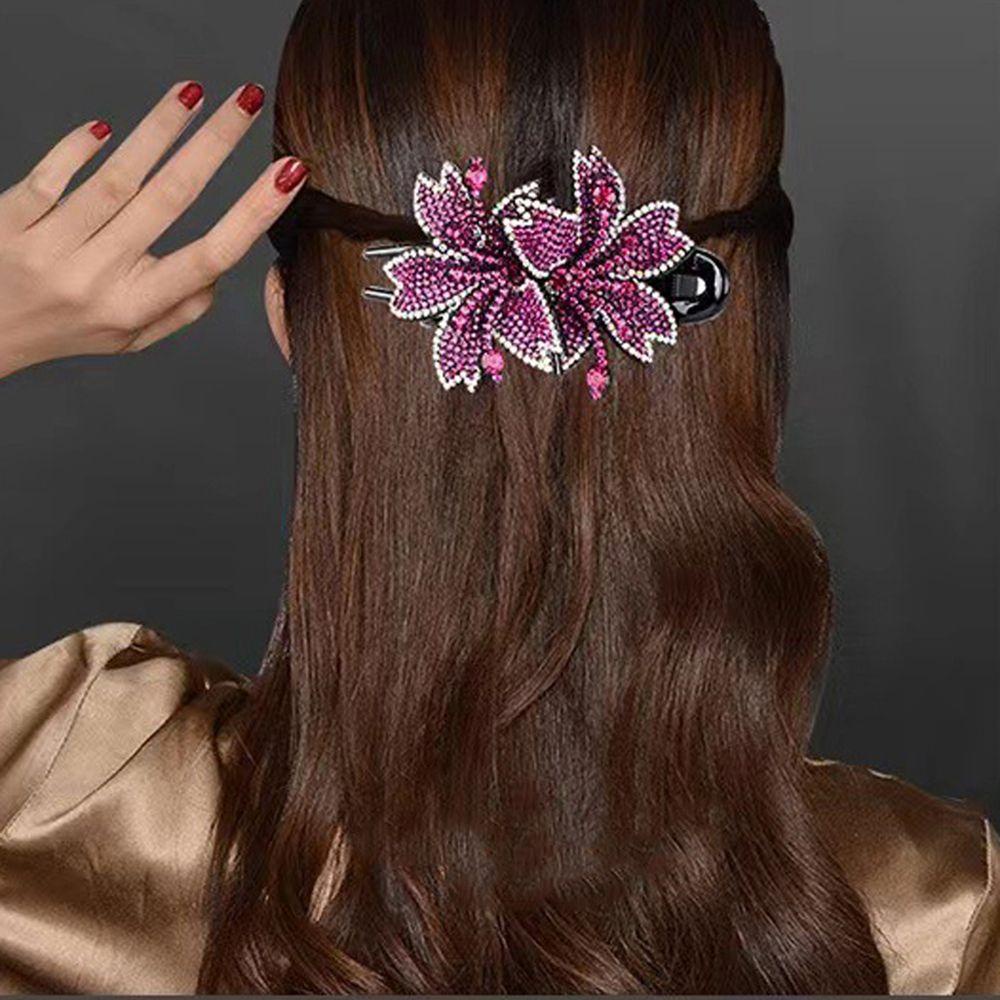 Kẹp Tóc Nhiều Màu Sắc Phong Cách Vintage Thanh Lịch WMES15H|Kẹp Mỏ Vịt Chuyên Dụng Chất Lượng Cao