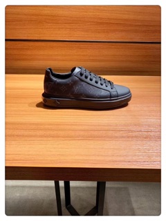 Giầy Nam Sneaker LuiVui in bông hoa ( Tặng lọ lau Giầy)