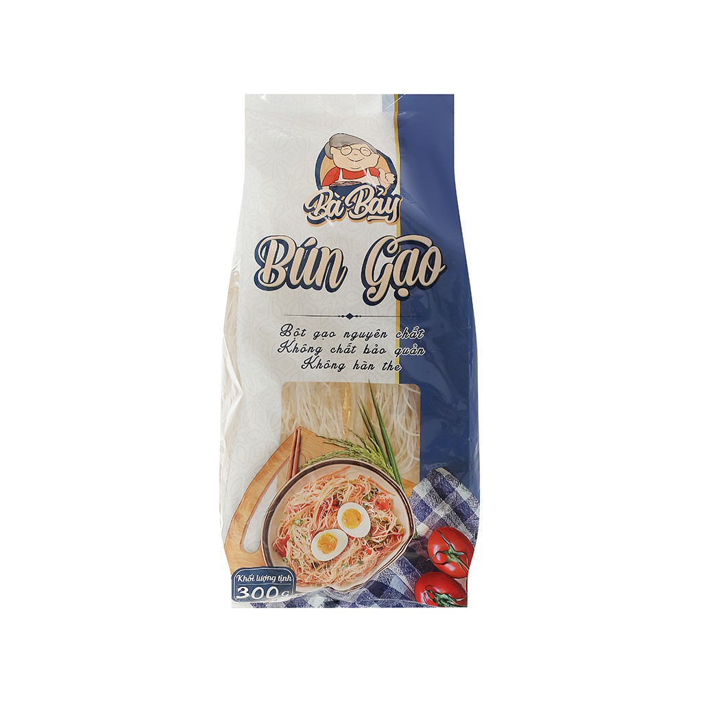 Bún gạo Bà Bảy gói 300g