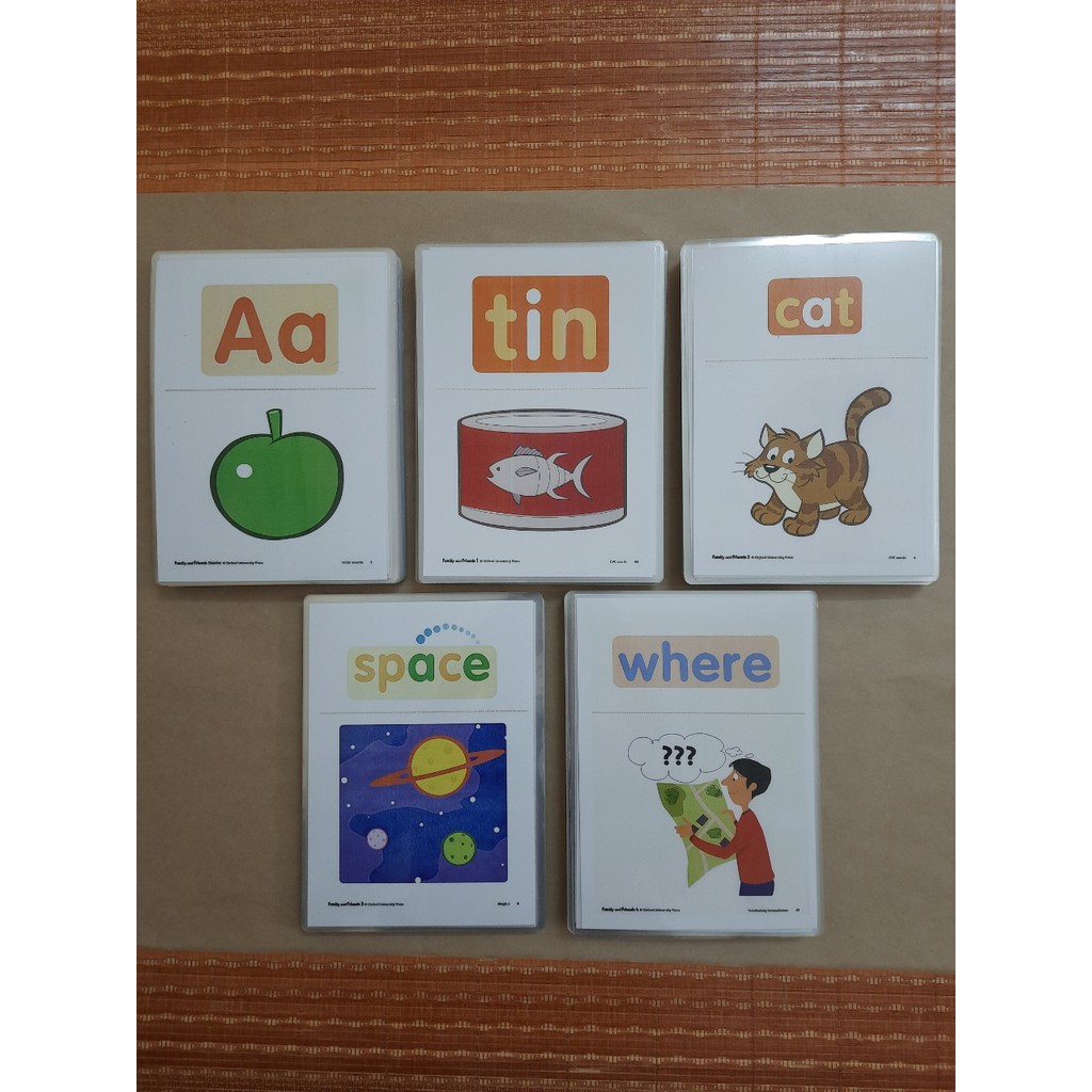 Flashcard phần phonic family and friends starter - 4