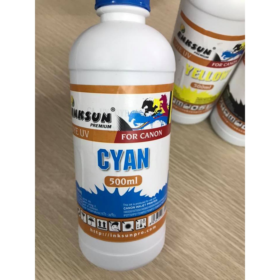 Bộ mực 4 mầu Dye Canon Ip 2770/2870/ix 6560/6770/6860x loại 500ML | BigBuy360 - bigbuy360.vn