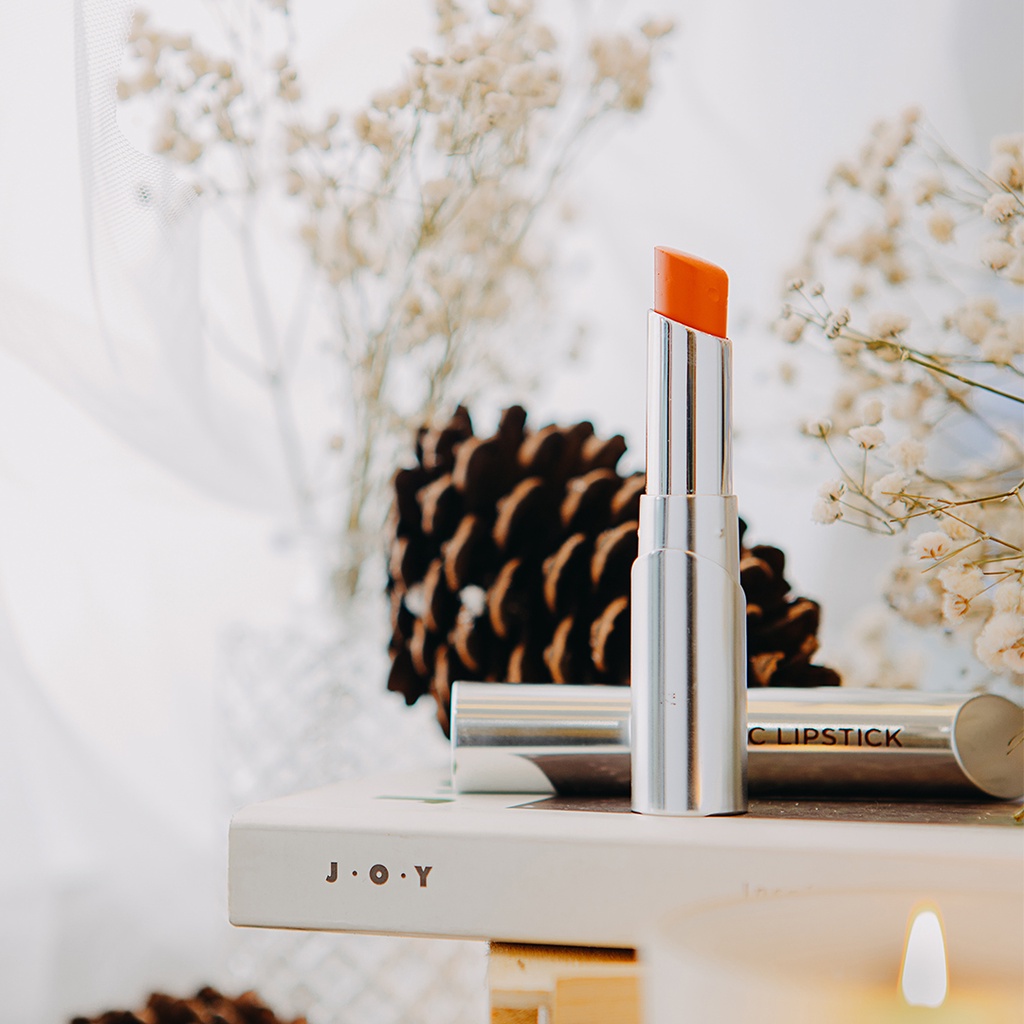 Son Môi Mộc Tâm Nature MOC LIPSTICK Son Lì Màu Đẹp, Dưỡng Môi Mềm Mượt 3.5g