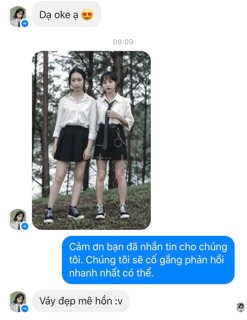 Chân váy Ulzzang khoá kéo/kèm feedback