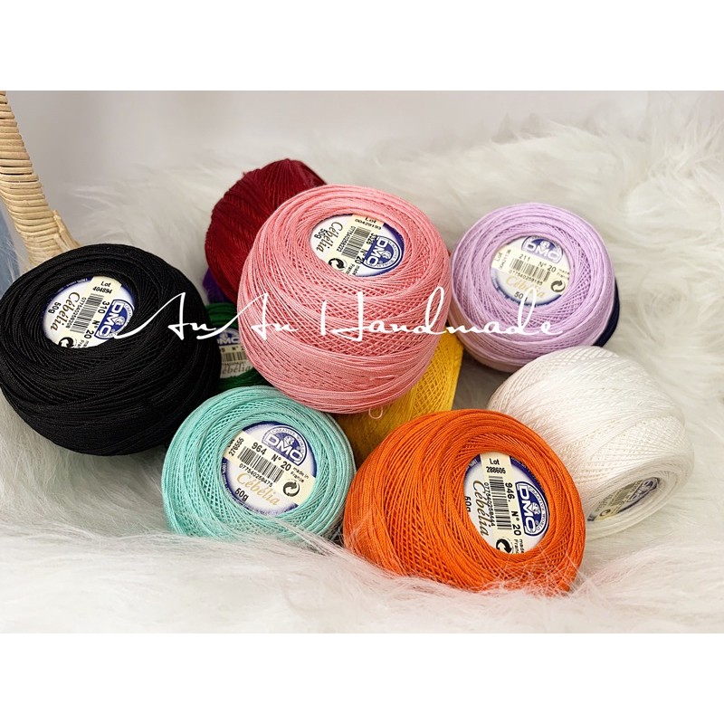 Sợi Cotton DMC Cebelia No20 - 50gr