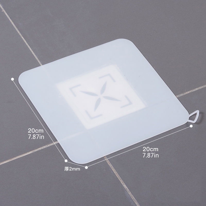 Nắp đậy cống thoát nước sàn nhà bằng silicon dày dặn khử mùi chống côn trùng.