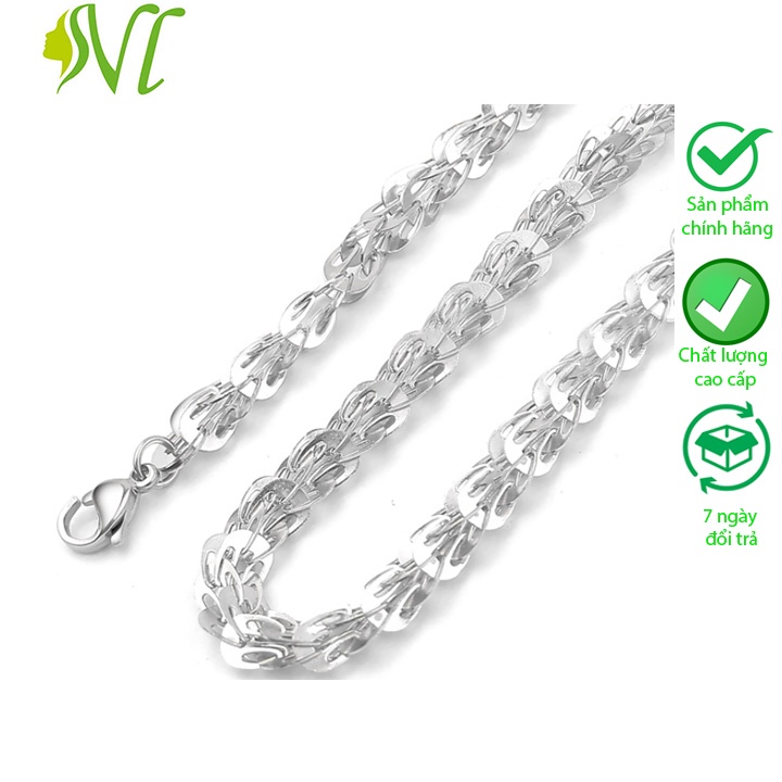 Dây chuyền nữ đuôi chịm phụng hoàng titan người đẹp vì lụa to 3 ly nhỏ dễ thương không đen dị ứng sài nước tốt