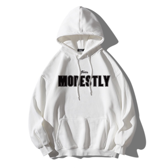 Áo Hoodie Mũ Trùm Đầu Bản MOBESTALY In 5D Bản Chữ Lớn Trẻ Trung, Nỉ Ngoại Phối Mũ 2 Lớp Phong Cách Unisex