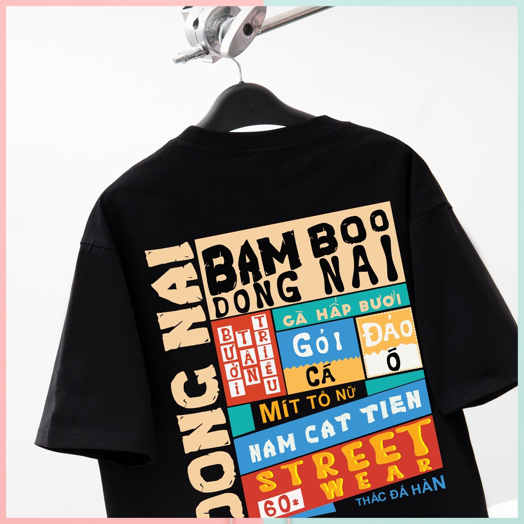 Áo Thun ĐỒNG NAI Bam Boo Áo Phông ĐỒNG NAI Unisex Form Rộng