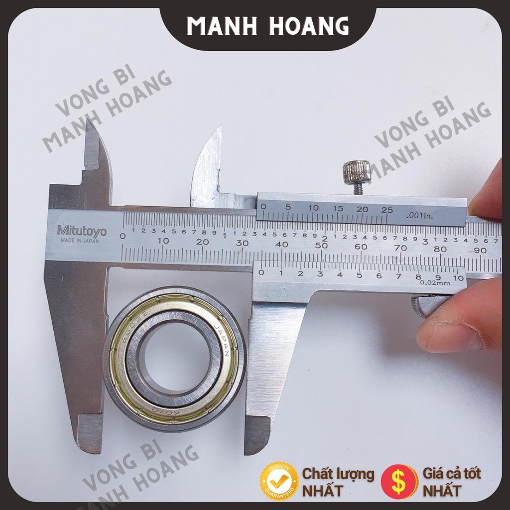 Vòng bi, bạc đạn 6003 ZZCM KOYO, tiêu chuẩn quốc tế, chất lượng cao, bền bỉ - Vòng bi Mạnh Hoàng