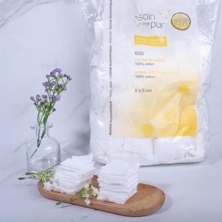 Bông tẩy trang Tetra pháp, bông tẩy trang 600 miếng