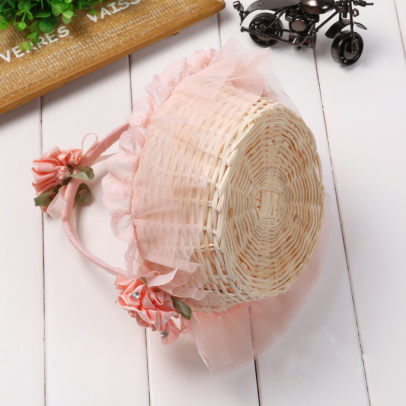Giỏ Hoa Đan Mây Di Động Phong Cách Hàn Quốc Dùng Trang Trí Đám Cưới