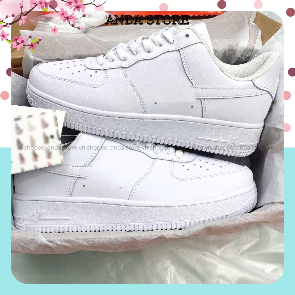 Giày Thể Thao Nam Nữ Màu Trắng Hàng Đẹp Dễ Phối Đồ ANDA_STORE_VN | BigBuy360 - bigbuy360.vn
