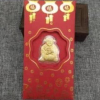Bao Lì Xì Thần Tài mạ vàng may mắn