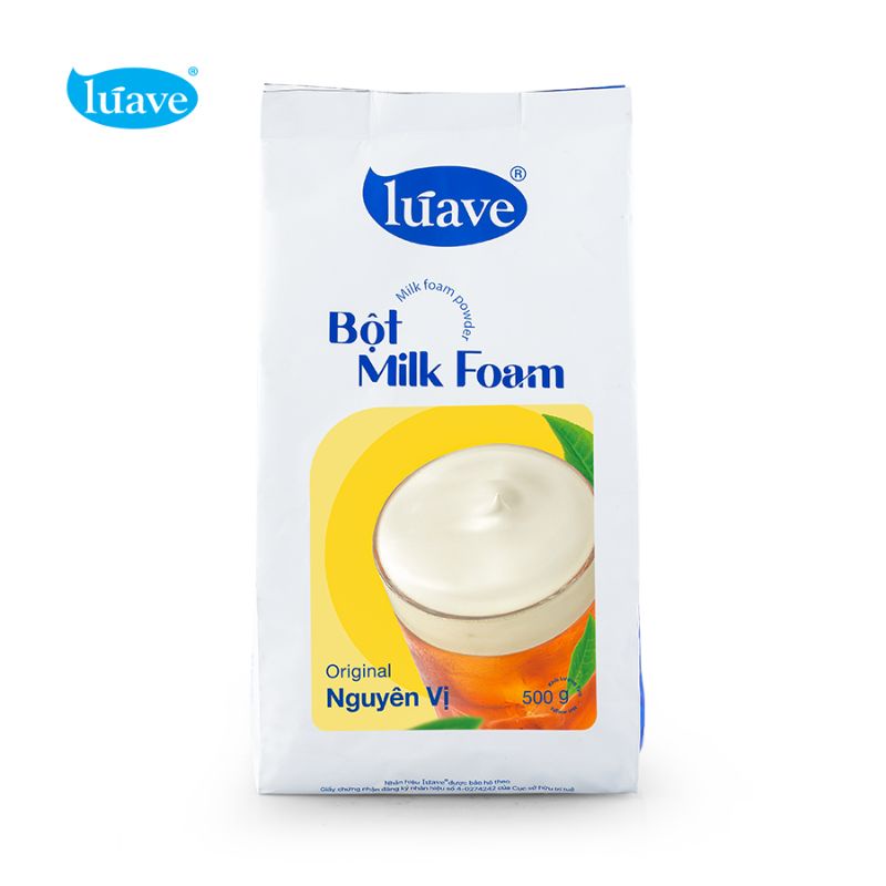 BỘT MILKFOAM NGUYÊN VỊ LÚAVE - 500GR