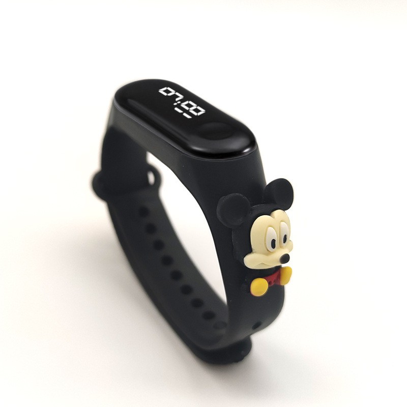 Đồng Hồ Đeo Tay Có Đèn Led Chống Nước Họa Tiết Hoạt Hình Dễ Thương Cho Bé | BigBuy360 - bigbuy360.vn