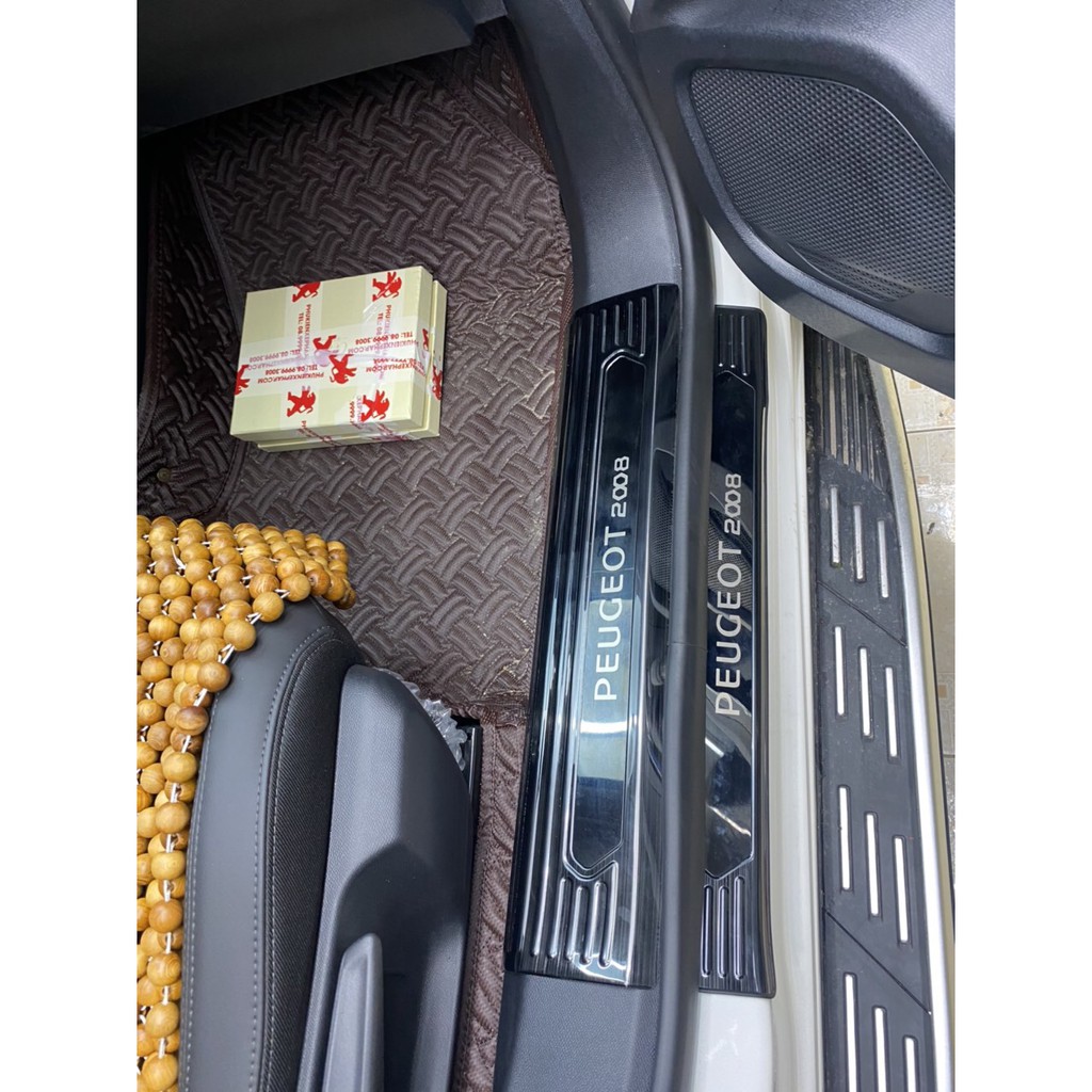Nẹp chóng trầy cửa Peugeot 2008, Ốp bậc chóng trầy lên xuống cửa 2008, nẹp chóng trầy cửa Peugeot 2008, nẹp bậc cửa 2008