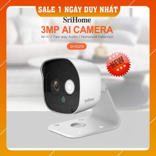 Camera IP Wifi thế hệ mới SriHome - 3.0mpx siêu nét chống nước thumbnail