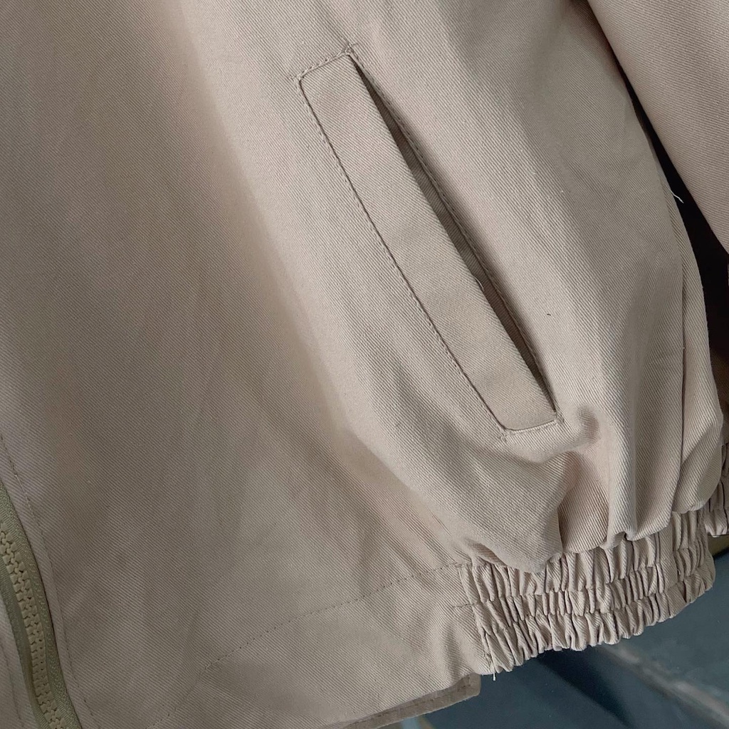 [sẵn] Áo khoác kaki trơn nón rộng (ảnh thật tại shop) Tanazi Closet