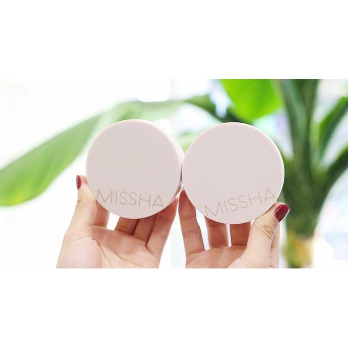 Combo 2 phấn nước Cushion Missha (Trắng-Hồng)