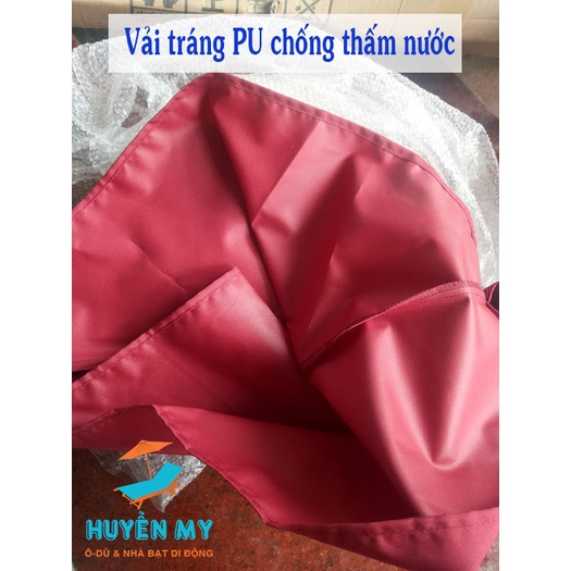 Vải Mái Ô lệch tâm vuông 2,5x2,5m -Thay thế vải mái , sửa chữa ô dù