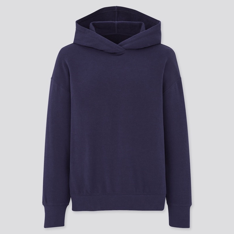 Áo nỉ da cá nữ có mũ hoodies thời trang, trẻ trung của UNIQLO