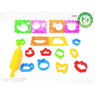 Set  Khuôn đất nặn hình Kiddy Clay Thái Lan