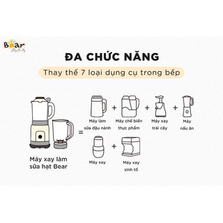 Máy Làm Sữa Hạt Bear PBJ-B10U5