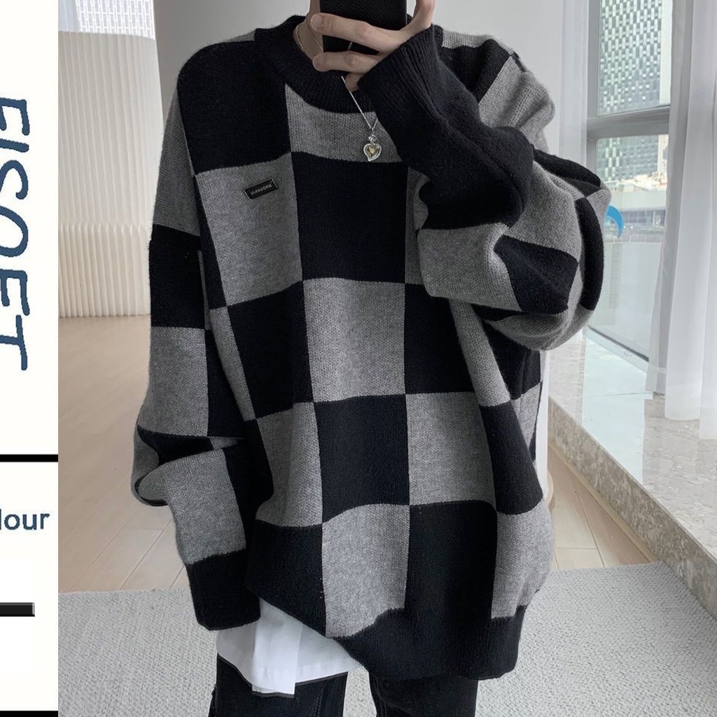 Áo Sweater Dài Tay Thiết Kế Mới Thời Trang Mùa Đông Dành Cho Nam