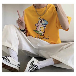 Áo thun form rộng khủng long (Unisex - Uteen)