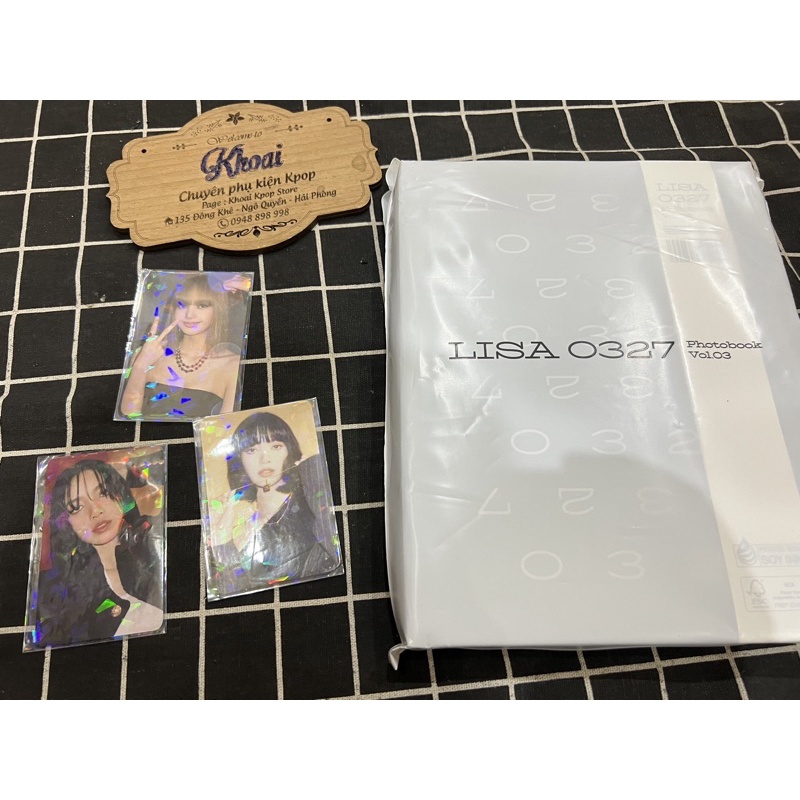Bản Ktow.4u Photobook ảnh Lisa 0327 Vol 3