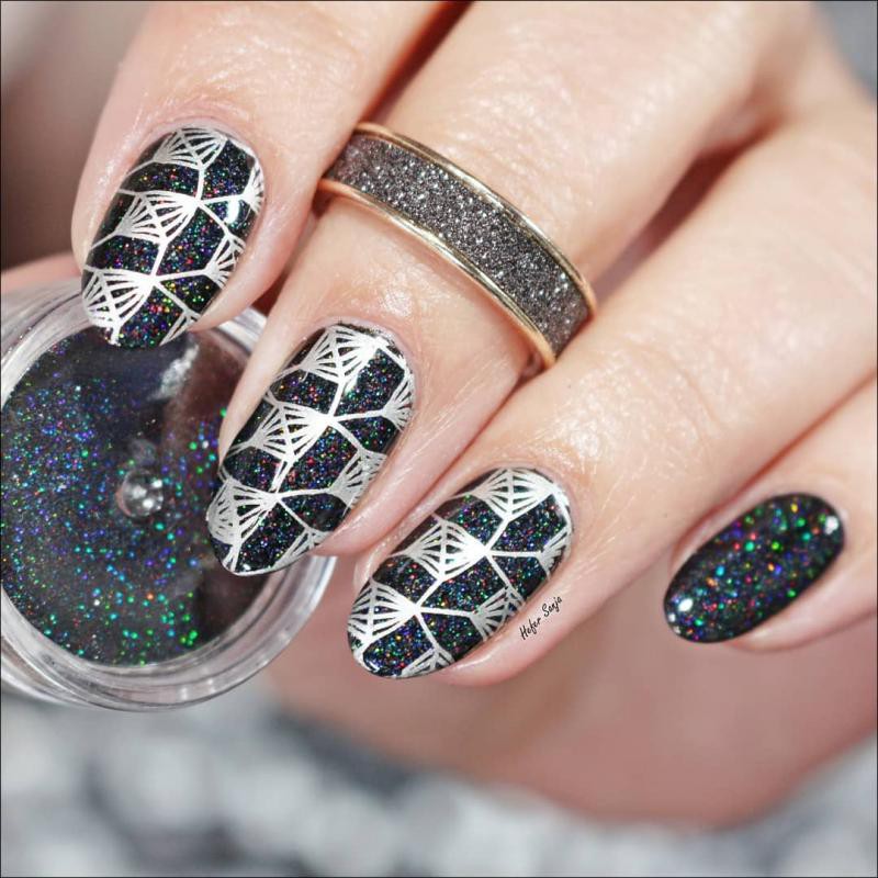 Bột kim tuyến Iridescent xinh xắn trang trí móng tay nghệ thuật