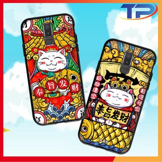 Ốp lưng Samsung Galaxy J8 / J7 Plus / J7 Pro /J7 Prime / J6 Plus / J6 / J4 Mèo Thần Tài 04
