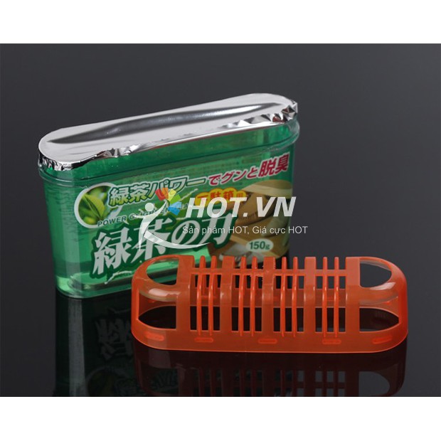 Hộp khử mùi tủ giày hương trà xanh kokubo 150g Nhật Bản