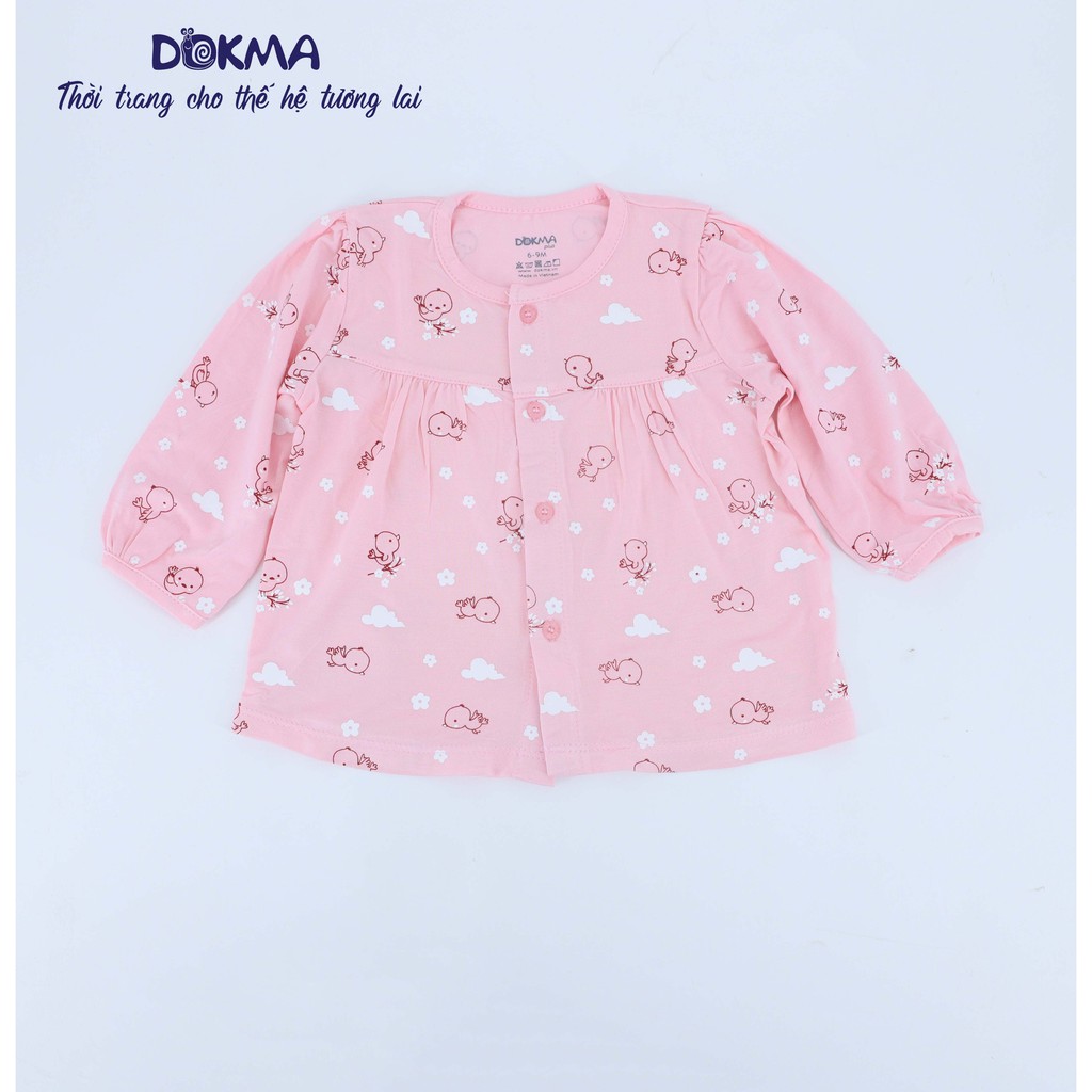 DB563A Áo cài giữa dài tay Dokma (3-9M)