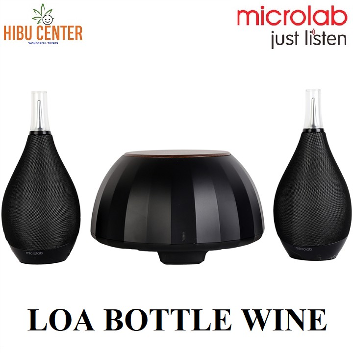 Loa Vi Tính Chính Hãng MICROLAB Bottle Wine 2.1 Kết Nối Bluetooth