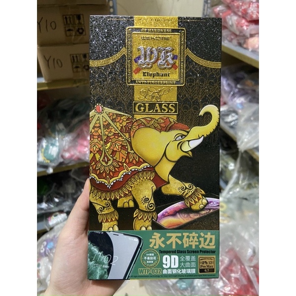 [Hàng Chính Hãng] Kính Cường lực Chống mẻ viền KingKong WK 032 Iphone X/Xs/Xr/Xsmax/11/12/13/Pro/Max