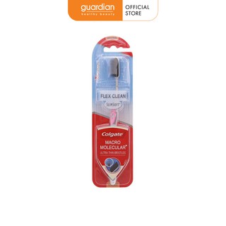 Bàn chải đánh răng Colgate SlimSoft Flex Clean Charcoal mềm mảnh sạch toàn diện & than hoạt tính