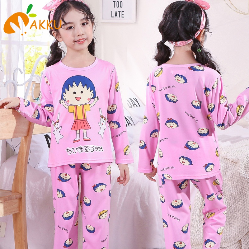 Bộ Đồ Ngủ In Hình Pikachu Dễ Thương Cho Bé Gái akku