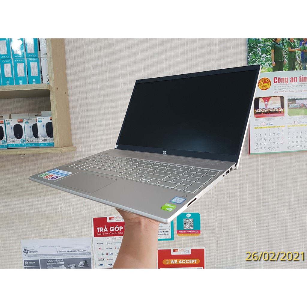 HP Pavilion 15-CS2056TX (Core i5 8250U, Ram 8GB, SSD 128G) | BigBuy360 - bigbuy360.vn