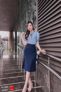 Áo sơ mi tơ công sở cao cấp
