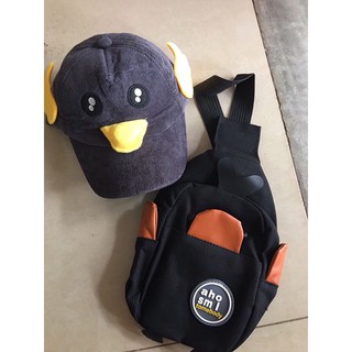 Sỉ Sét mũ + Balo mỏ vịt Siêu Cute Cho Bé